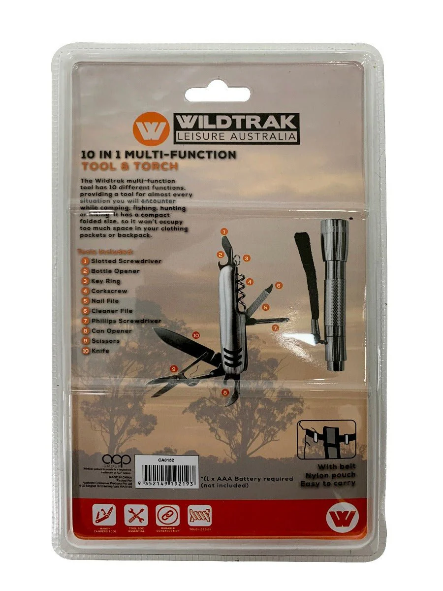 10 in 1 Multi Function Tool and Torch Combo - Image 6