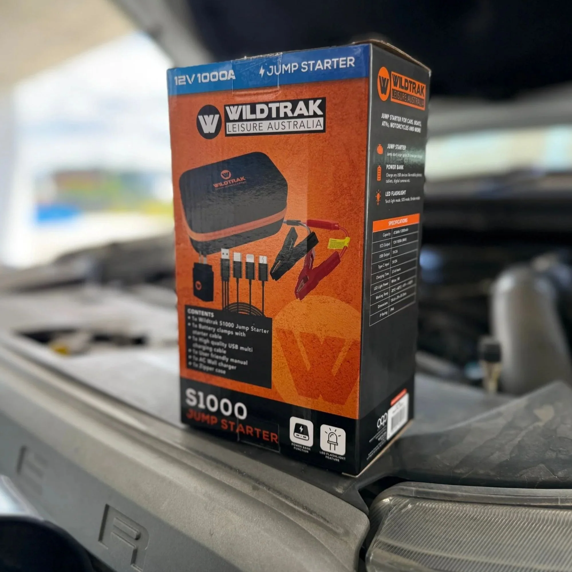 Wildtrak 1000A 12KMAH HP Lithium Car and 4WD Jump Starter (Petrol & Diesel) - Image 18