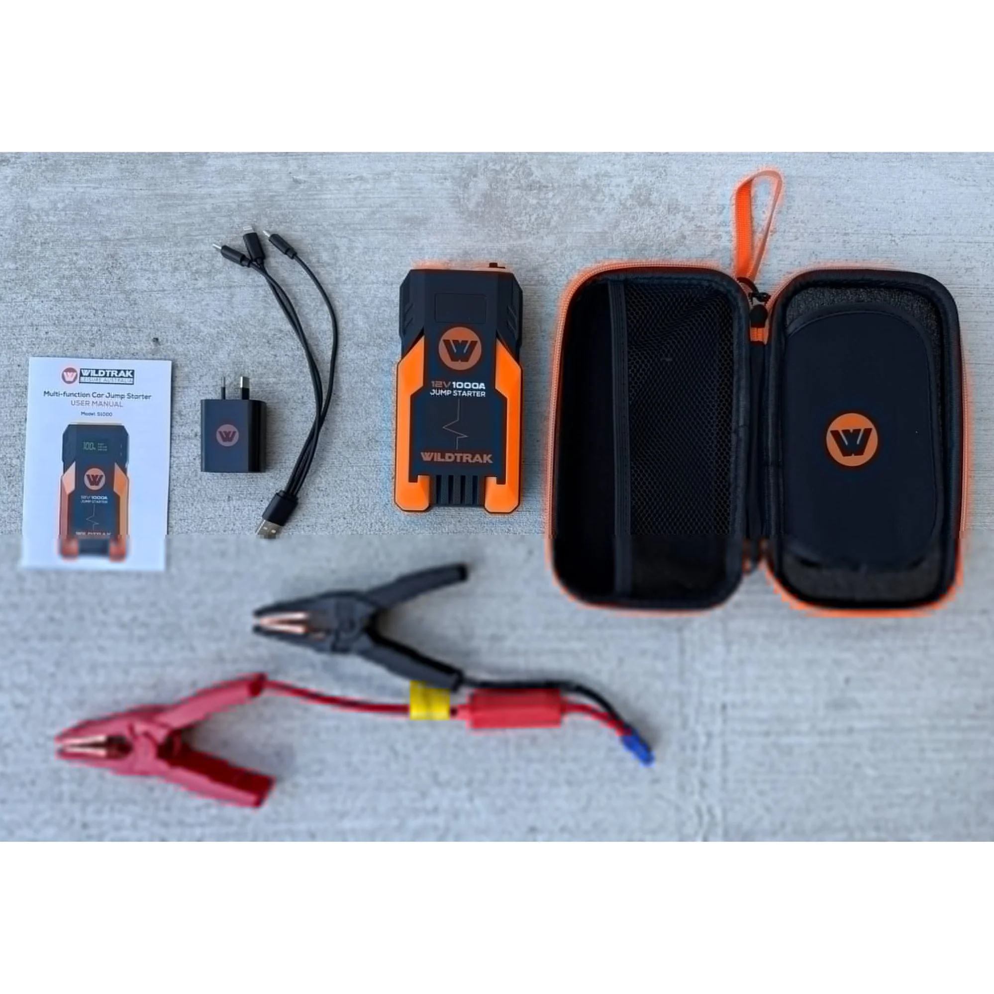 Wildtrak 1000A 12KMAH HP Lithium Car and 4WD Jump Starter (Petrol & Diesel) - Image 9
