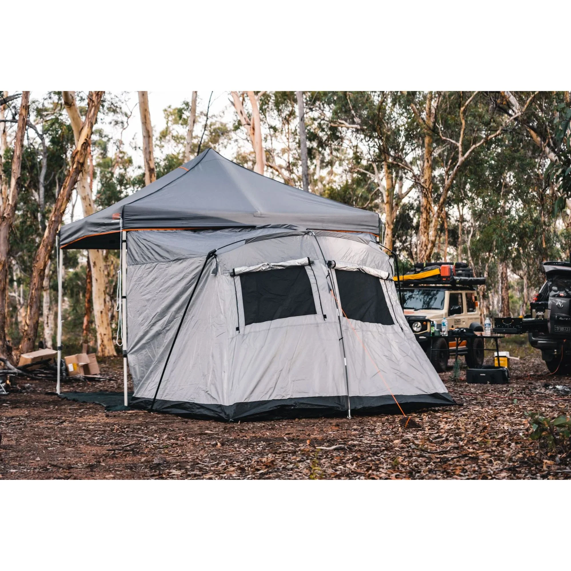 Gazebo Side Tent Deluxe 3M, Waterproof, Mesh Windows, UNIVERSAL FITS MOST GAZEBOS - Image 5