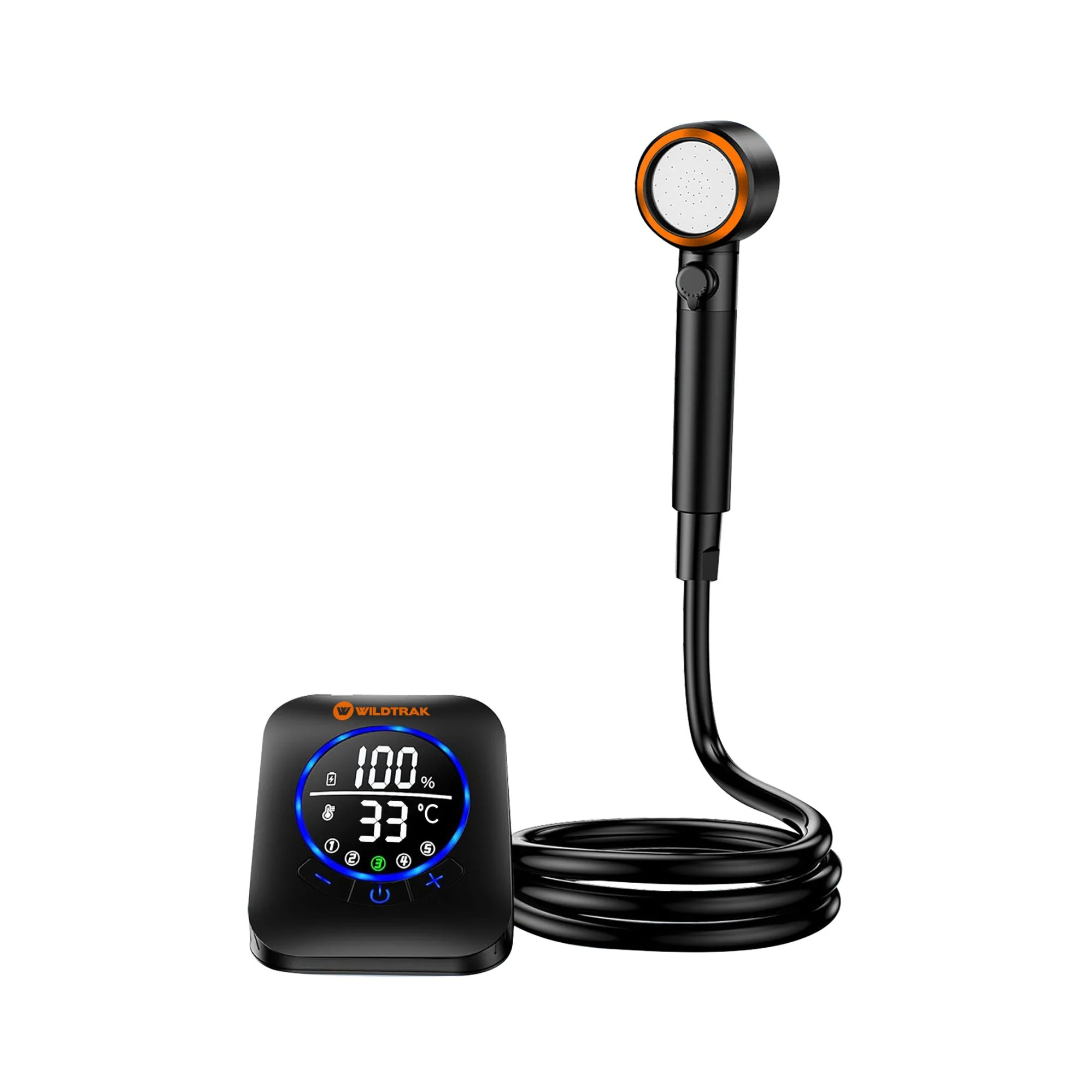 Wildtrak Portable Rechargeable Camping Shower - Image 3