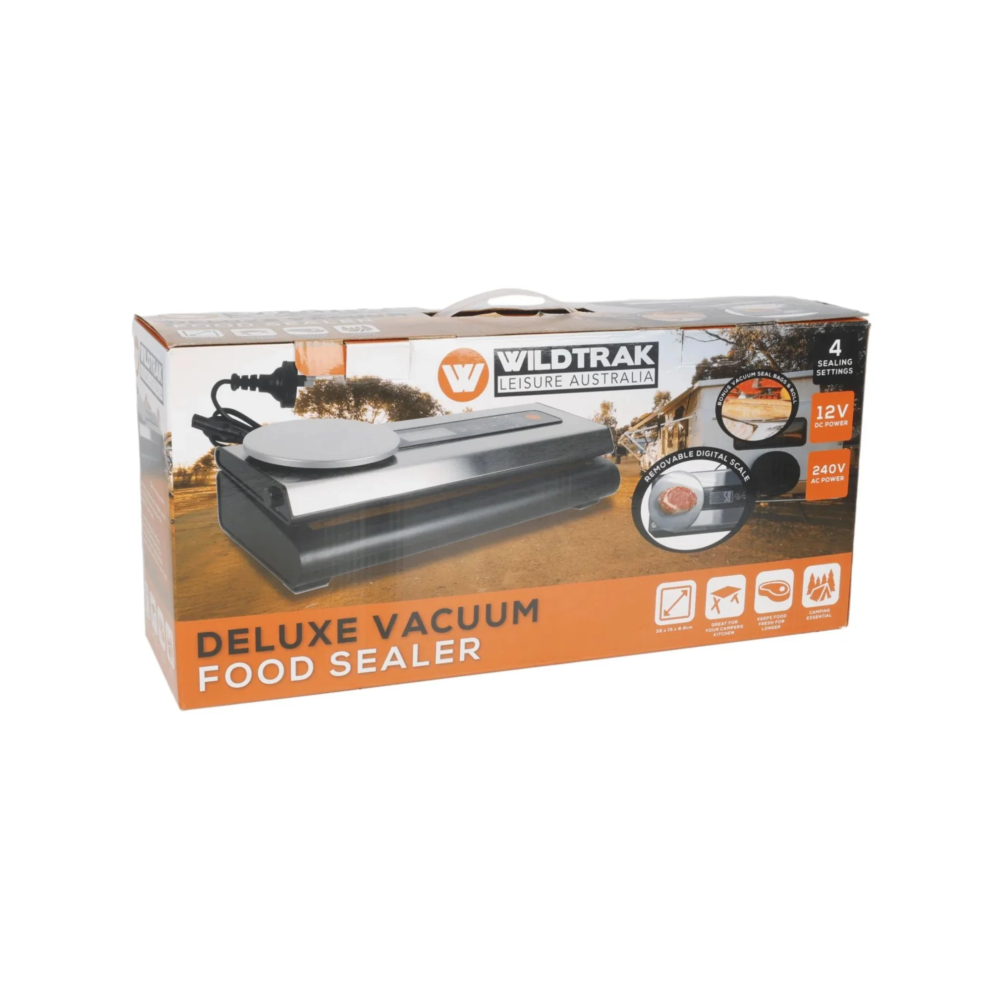 Wildtrak Deluxe 12V/240V Vacuum Sealer with Removal Scale - Image 15
