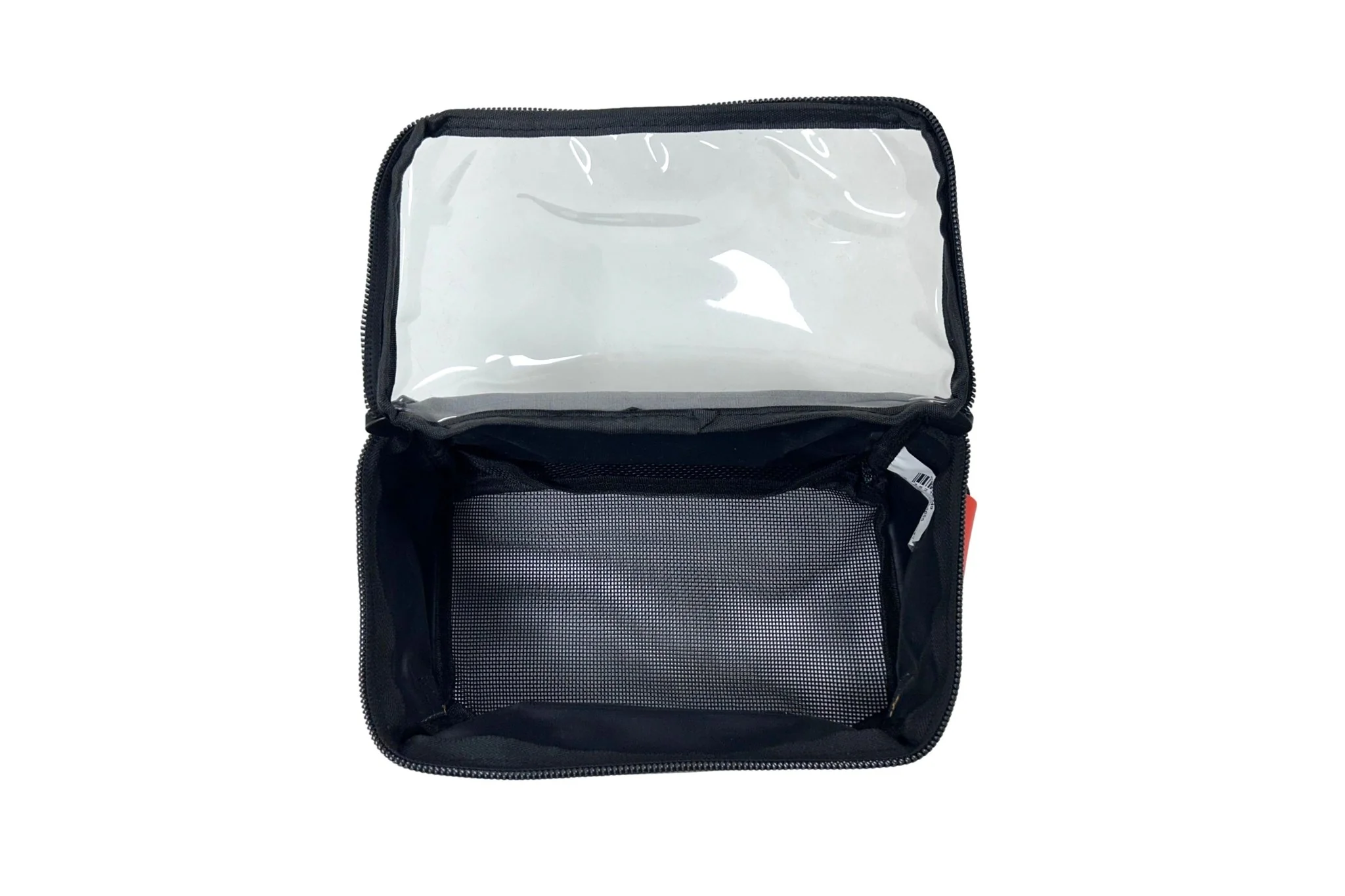 Small Mesh Base Extra Height Canvas Clear Top Storage Bag | Heavy-Duty 400gsm Ripstop Canvas with Handles | 4WD & Camping Gear Storage - Image 4