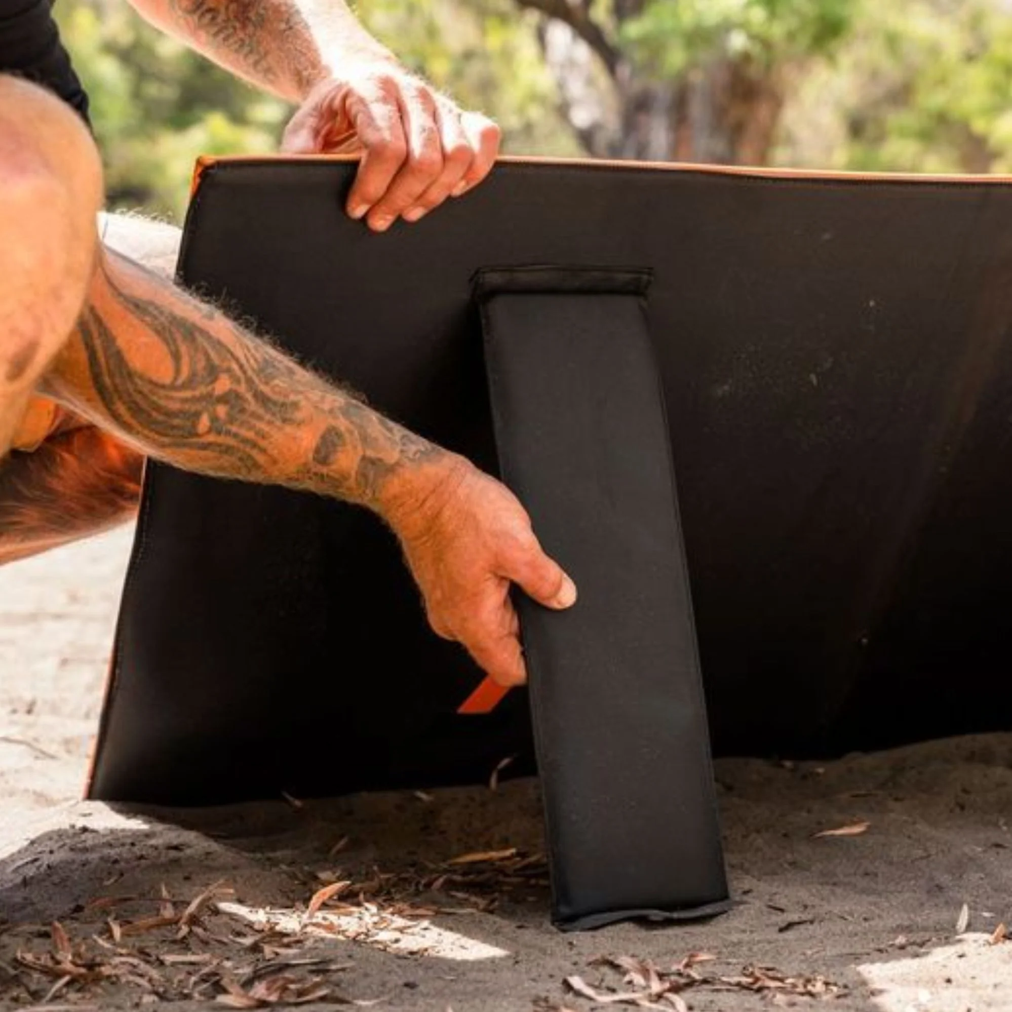 Wildtrak 160W Folding Solar Blanket A-Grade with ETFE Coating, Built in Stand, & Carry Bag - Image 9