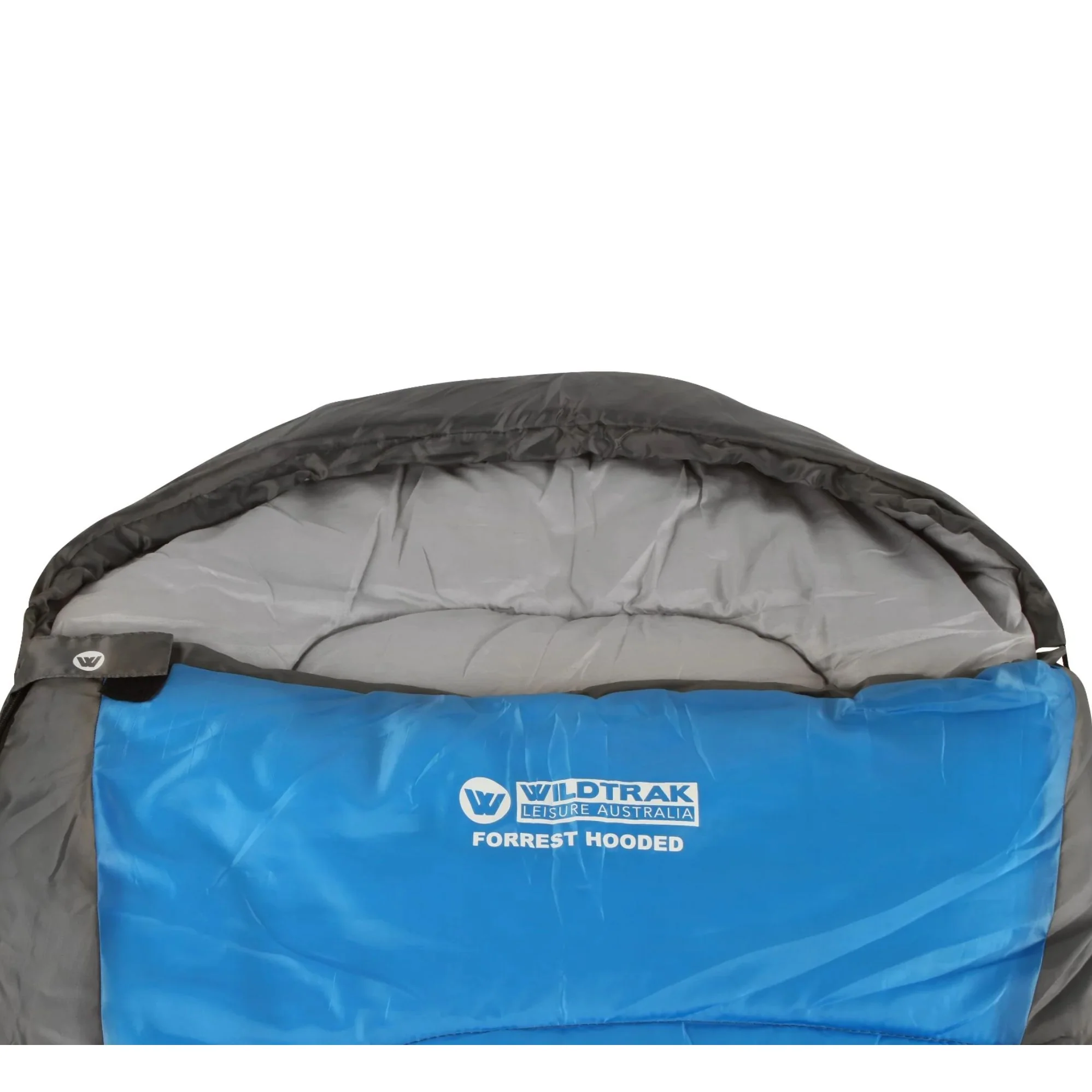 Forrest Hooded Sleeping Bag, 5-10°C, Breathable Lining, Ripstop Fabric, Auto Lock Zips, Sewn-in Storage Pocket, Hanging Loop, Storage Bag, 75x230cm - Image 5