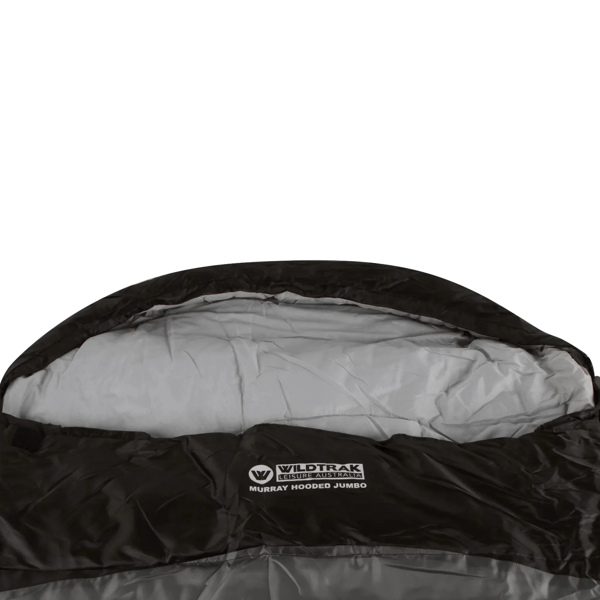 Murray Jumbo Hooded Sleeping Bag, 0-5°C, Breathable Lining, Ripstop Fabric, Auto Lock Zips, Sewn-in Storage Pocket, Hanging Loop, Storage Bag, 90x240cm - Image 3