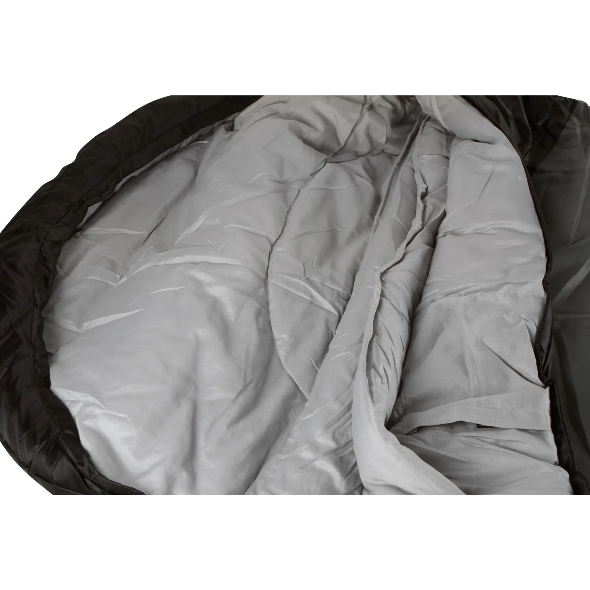 Murray Jumbo Hooded Sleeping Bag, 0-5°C, Breathable Lining, Ripstop Fabric, Auto Lock Zips, Sewn-in Storage Pocket, Hanging Loop, Storage Bag, 90x240cm - Image 5