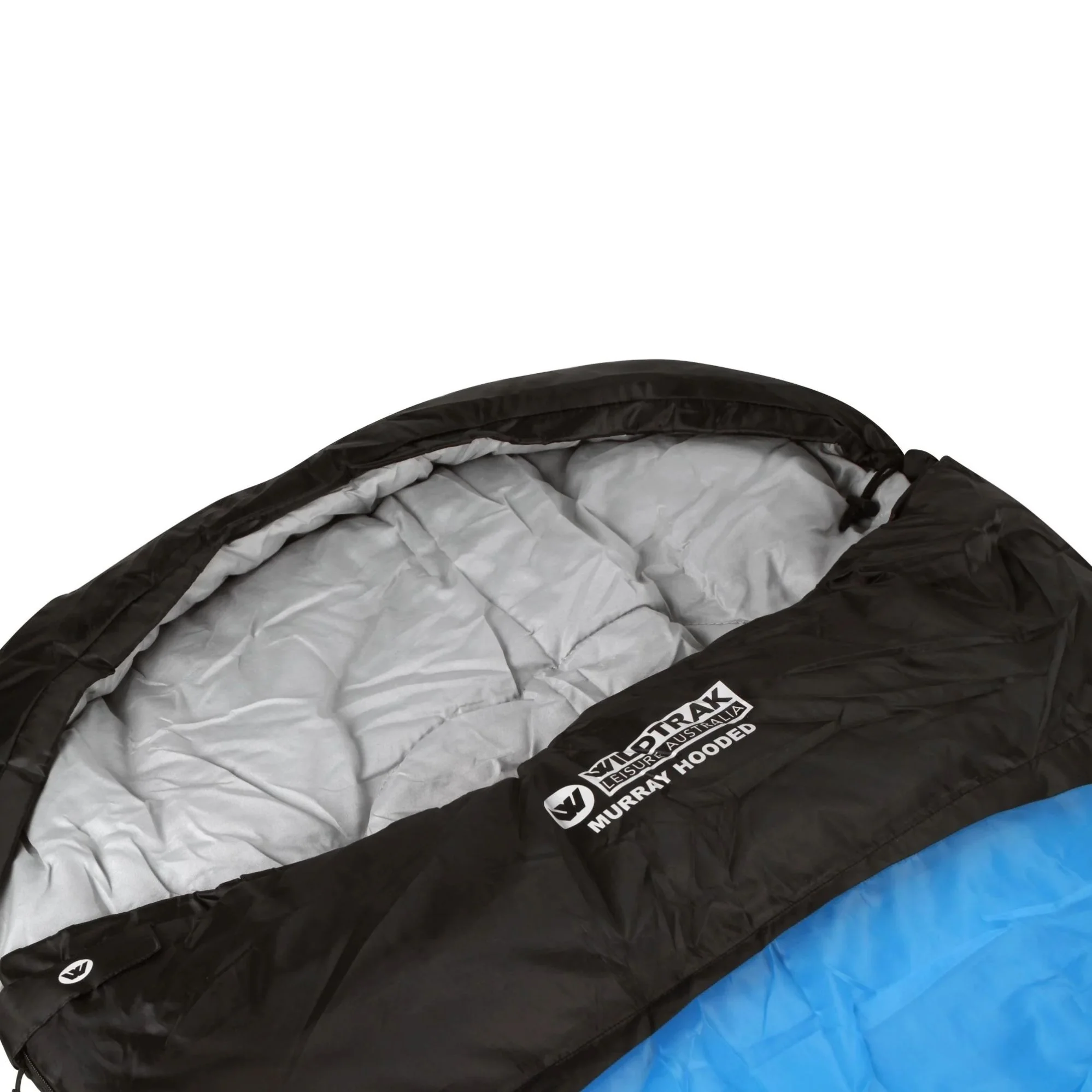 Murray Hooded Sleeping Bag, 0-5°C, Breathable Lining, Ripstop Fabric, Auto Lock Zips, Sewn-in Storage Pocket, Hanging Loop, Storage Bag, 80x230cm - Image 3