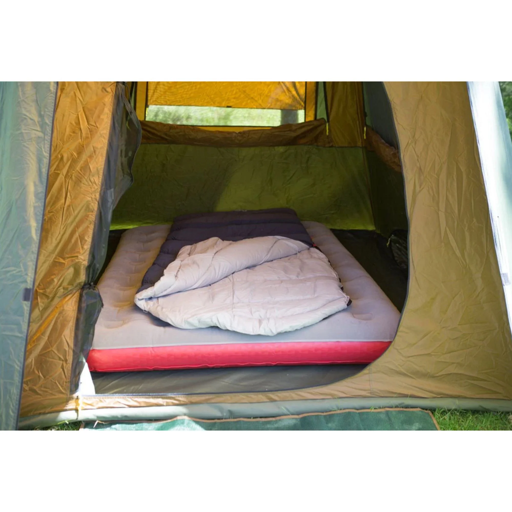 Queen Quickbed Plus Air Mattress, Heavy Duty PVC , Soft Plush Rayon Flocked Top, Double Lock Valve, 198 x 152 x 20cm - Image 3