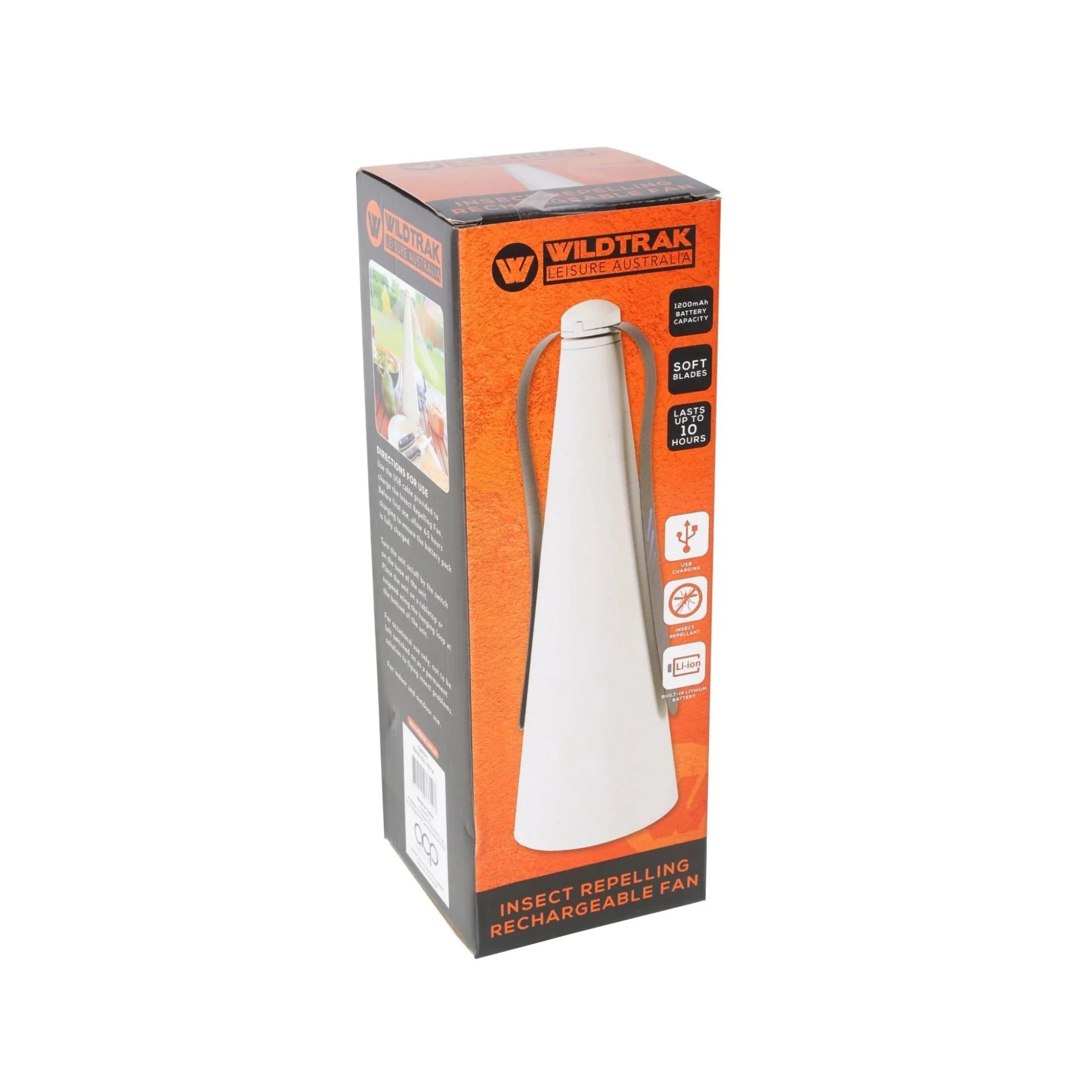 Fly Repeller Fan Rechargeable, Soft Blades, Last 10 Hours, Ceiling Hook - Image 14