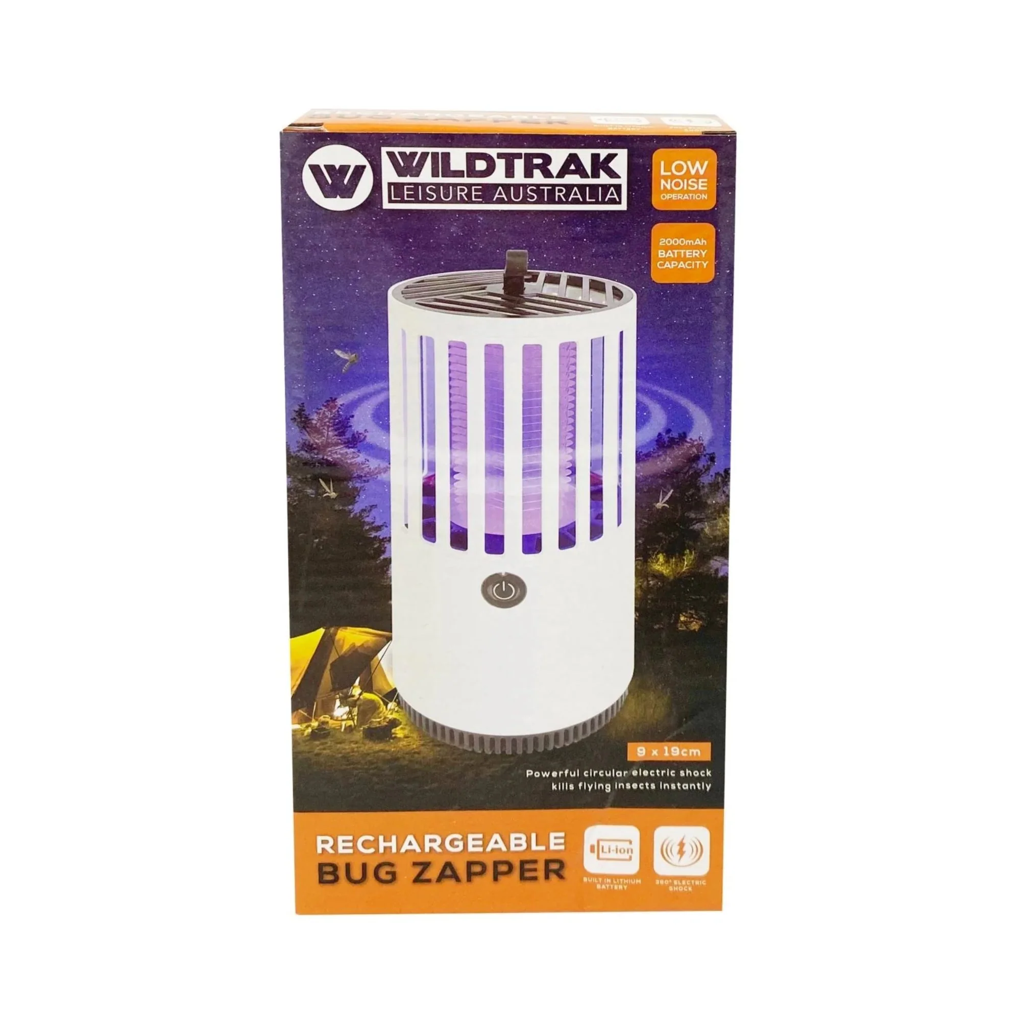 Rechargeable Mosquito Lamp Night Light, Bug Zapper Lamp, USB Charge Cable, Ceiling Hook - Image 6