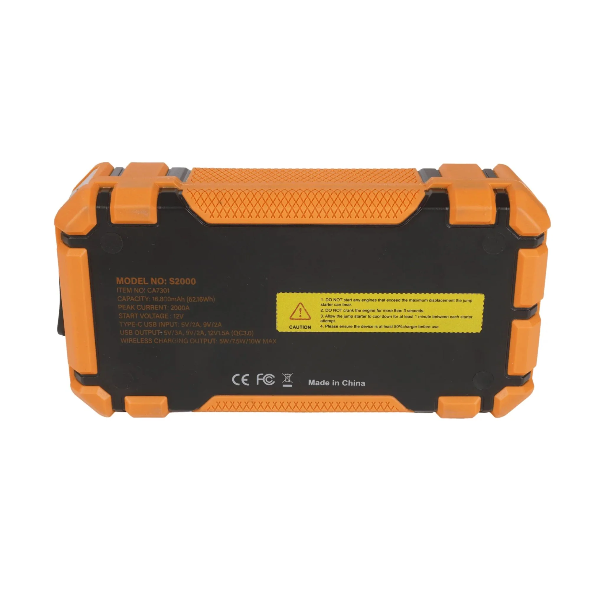 Wildtrak Heavy-Duty 2000A 16KMAH HP Lithium Jump Starter (Petrol & Diesel) - Image 15
