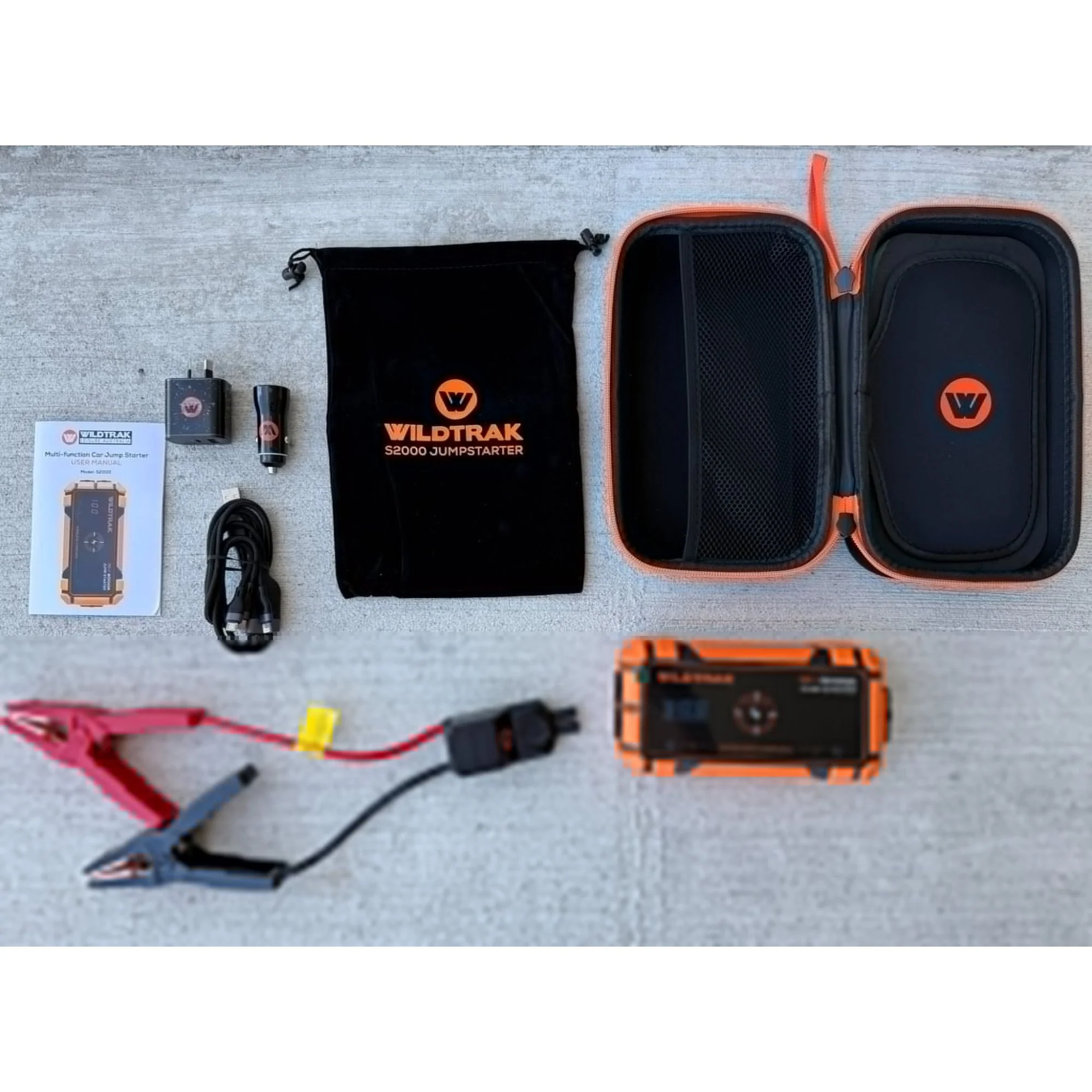 Wildtrak Heavy-Duty 2000A 16KMAH HP Lithium Jump Starter (Petrol & Diesel) - Image 19