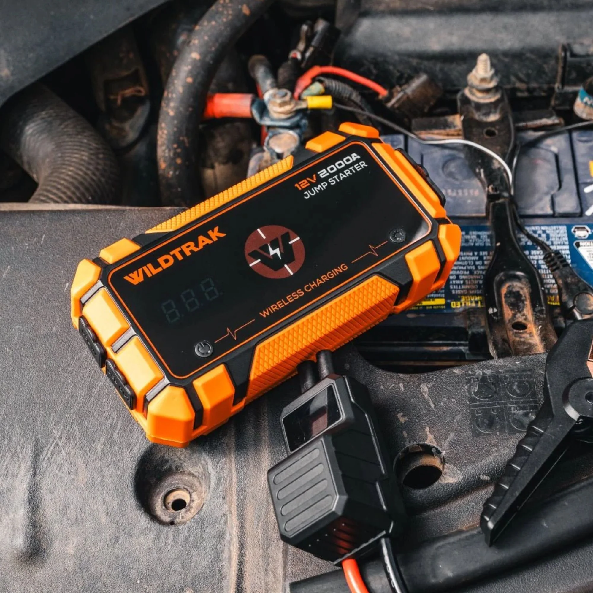 Wildtrak Heavy-Duty 2000A 16KMAH HP Lithium Jump Starter (Petrol & Diesel) - Image 5