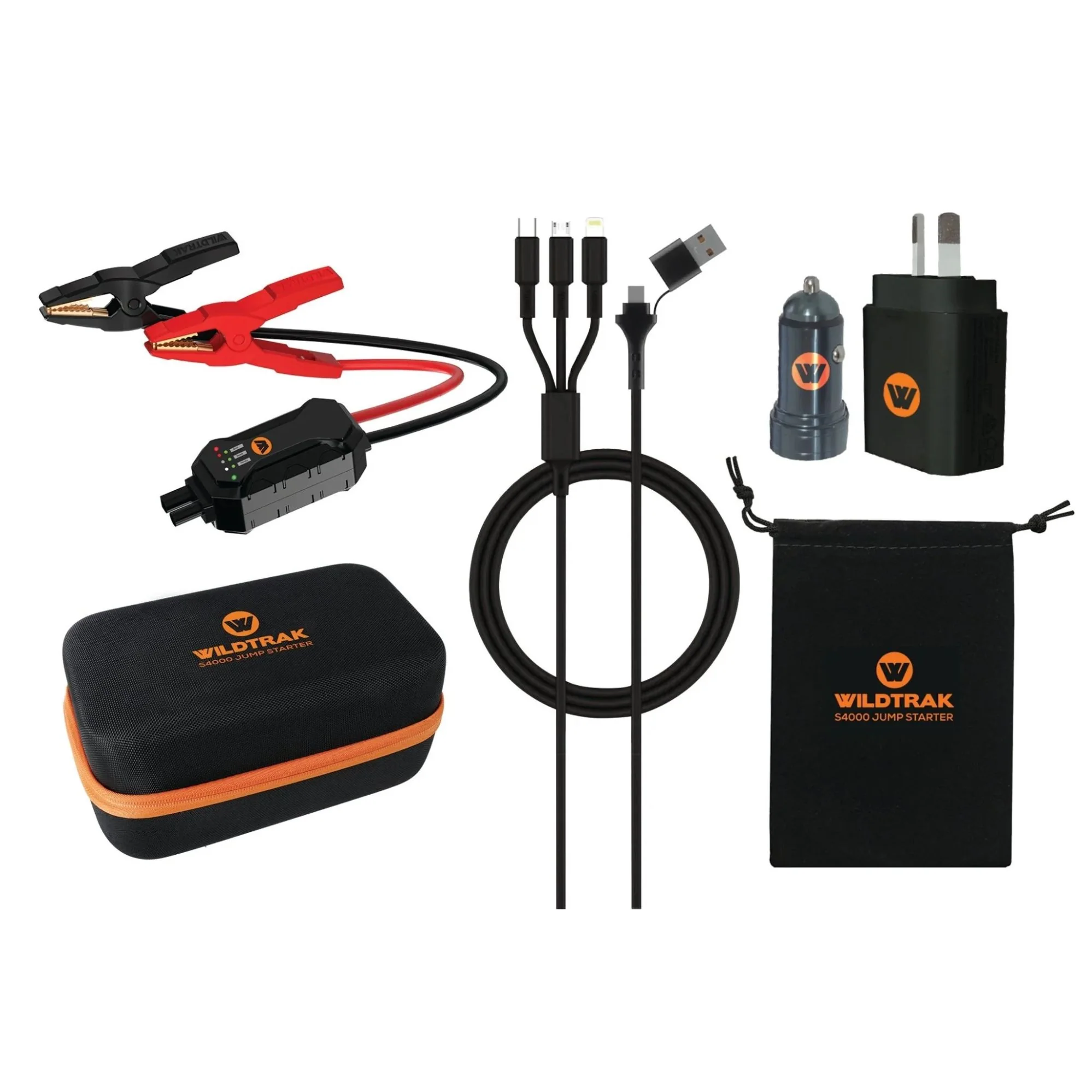 Wildtrak Heavy-Duty 4000A 28KMAH HP Lithium Car & 4WD Jump Starter (Petrol & Diesel) - Image 8