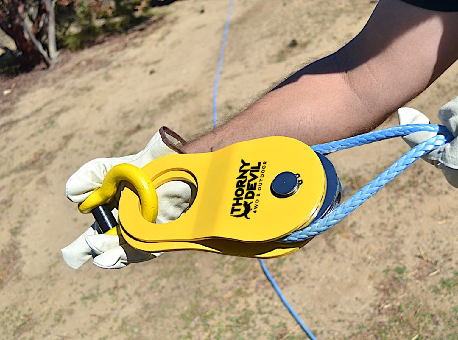 10T Snatch Block with Bag - Image 3