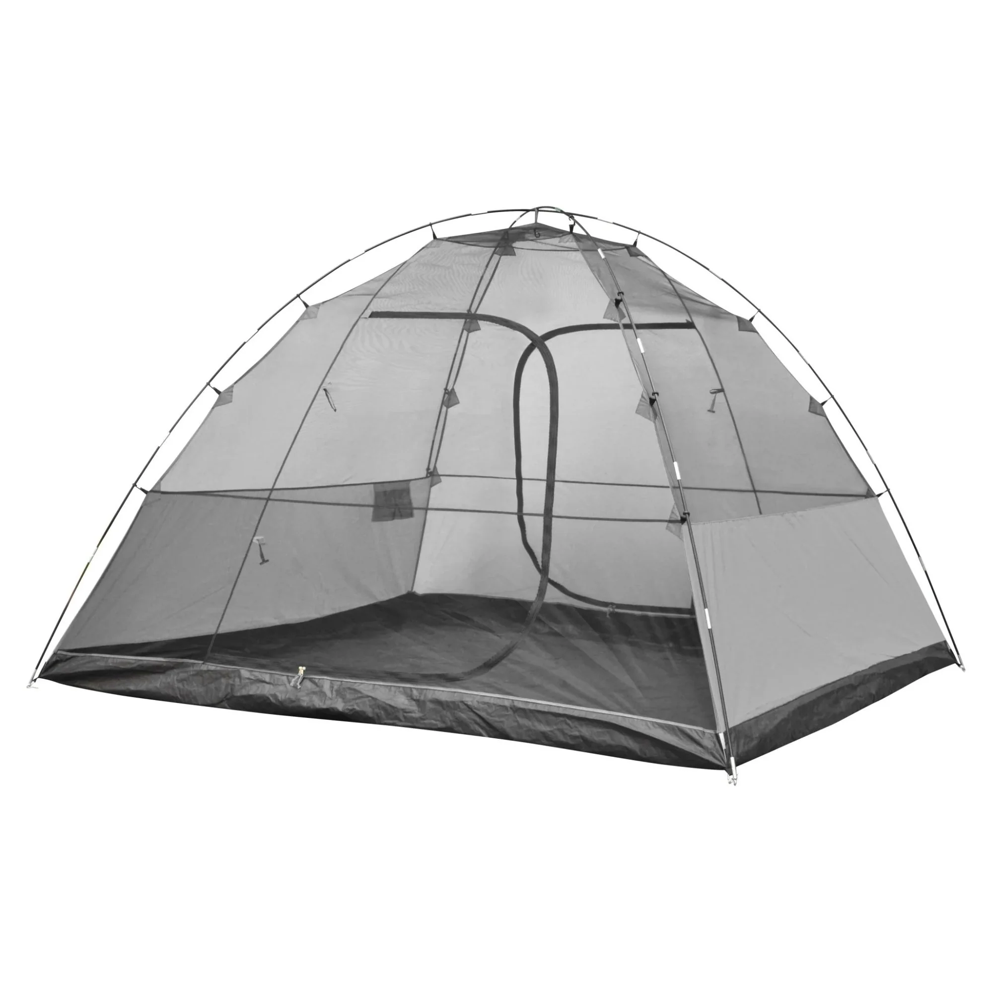 4V Tanami Series II Dome Tent with Front Vestibule, Easy 1 Person Assemble, Heavy Duty Floor, Shock Corded Fibreglass & Steel Poles, Ultrafine Mesh, J Hook Connections, Airlite Vents, Waterproof Fly, Carry Bag with Handles - Image 3