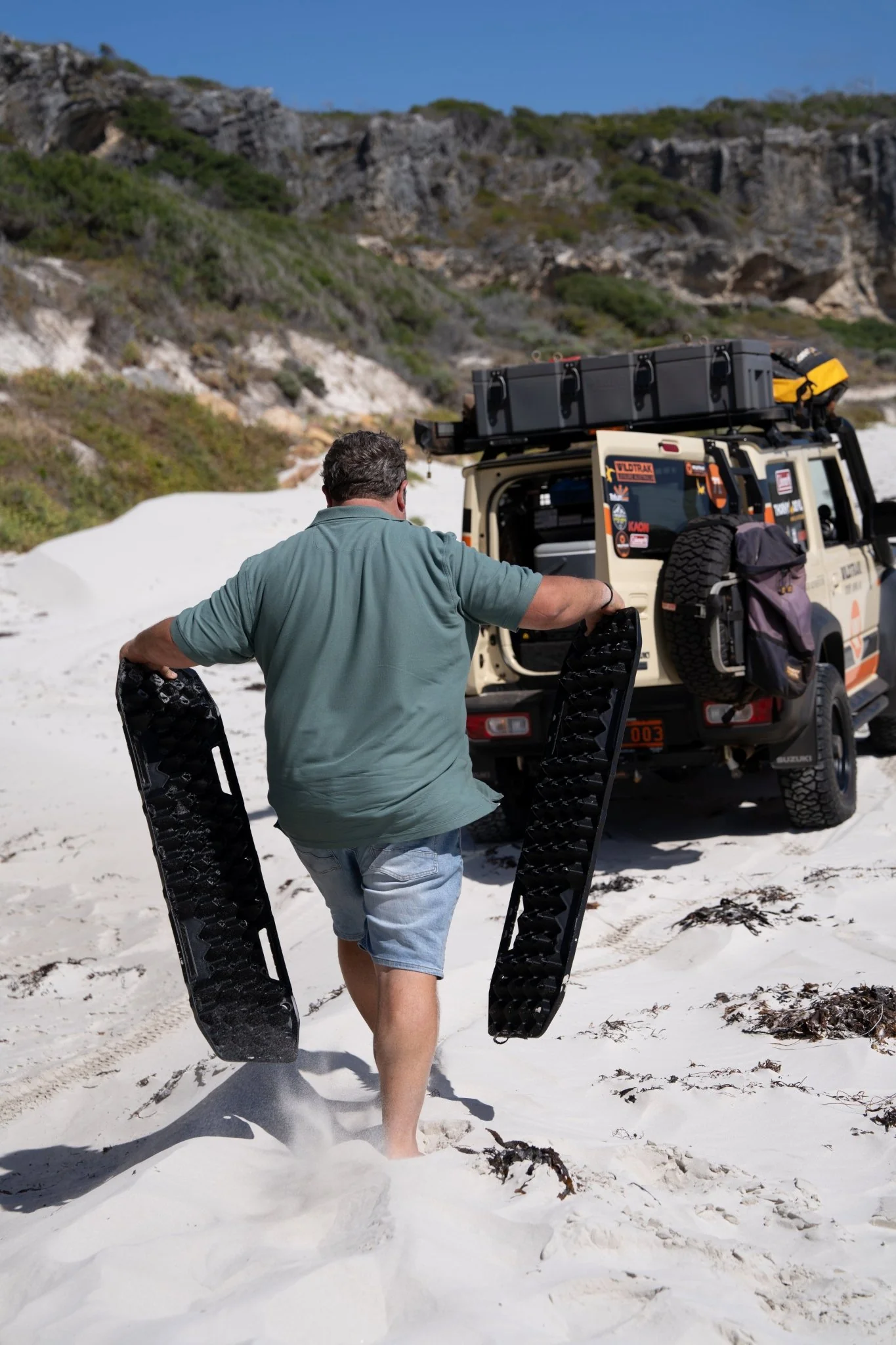 Flex Recovery Tracks Heavy Duty 10,000KG UV-Stabilised, Straps 33x103cm - Image 8